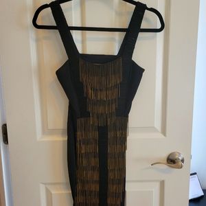 Bebe - beaded mini club dress